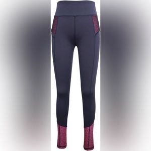 HR Farm Women's Silicone Horse Riding Gel Grip Pull On Leggings with Pocket